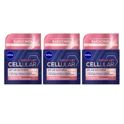 3x NIVEA Cellular Filler Nachtcrème Elasticity 50 ml
