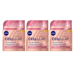 3x NIVEA Cellular Lift Dagcrème Anti-Age SPF 30 50 ml