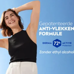 6x NIVEA Deodorant Spray Invisible For Black & White Clear 150 ml