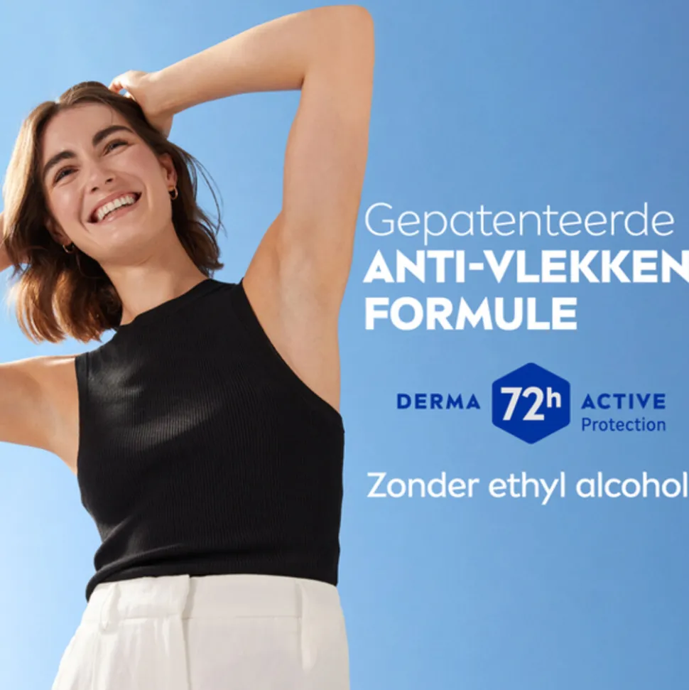 6x NIVEA Deodorant Spray Invisible For Black & White Clear 150 ml