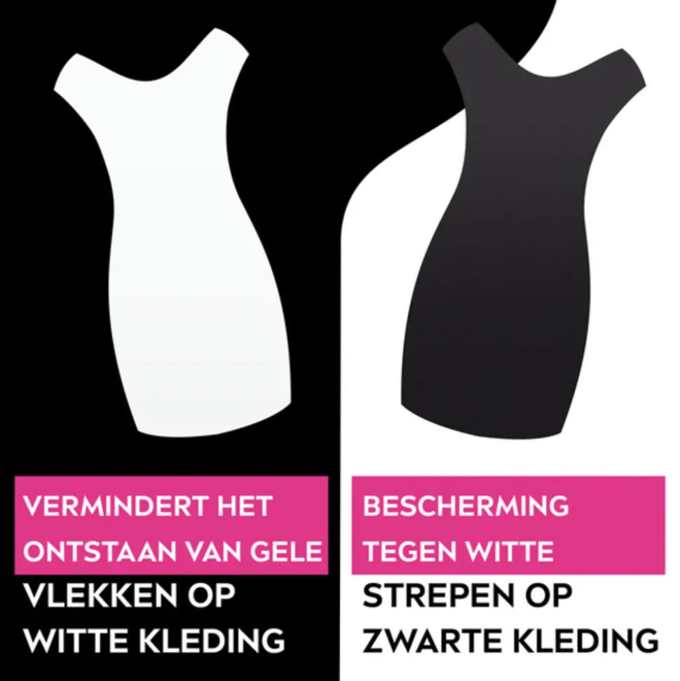 6x NIVEA Deodorant Spray Invisible For Black & White Clear 150 ml