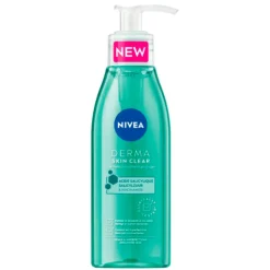 6x NIVEA Derma Skin Clear Reinigingsgel 150 ml