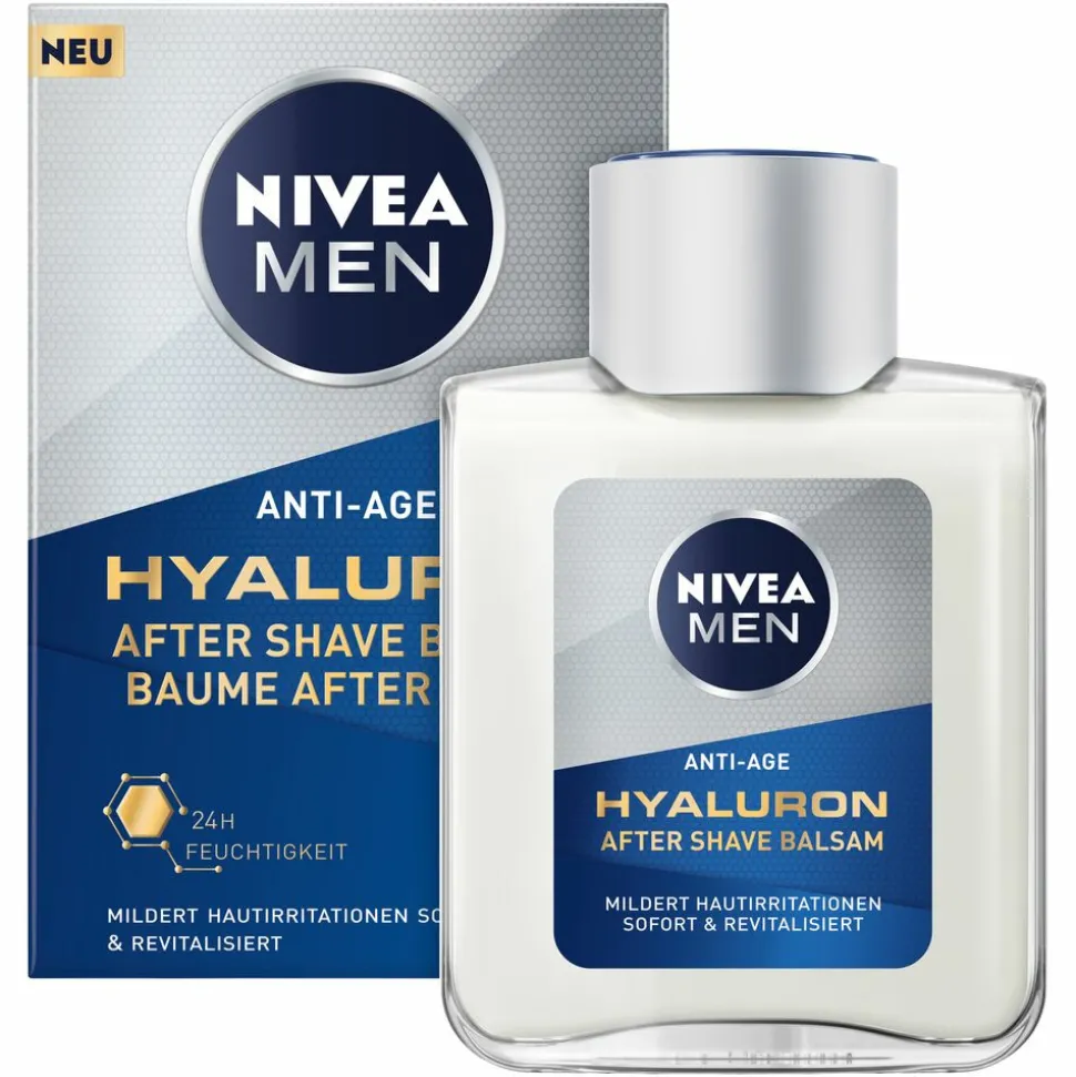 6x NIVEA Men Anti-Age Hyaluronzuur After Shave Balm 100 ml
