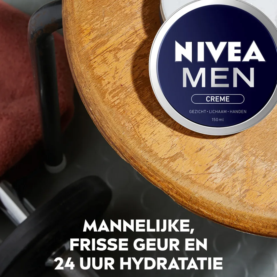 5x NIVEA Men Crème Blik 150 ml