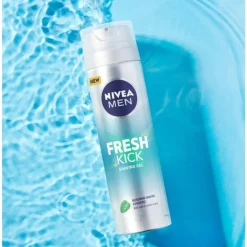 6x NIVEA Men Scheergel Fresh Kick 200 ml