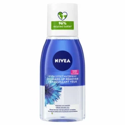 6x NIVEA Oogmake-Up Remover Double Effect Waterproof 125 ml