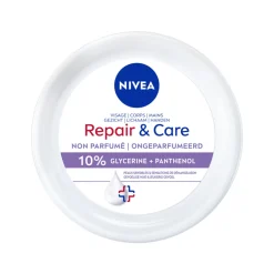 6x NIVEA Repair & Care Bodycrème Sensitive 400 ml