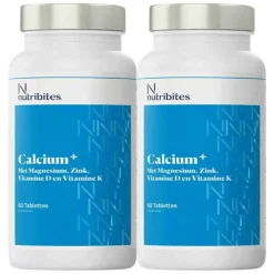 2x Nutribites Calcium+ 60 tabletten