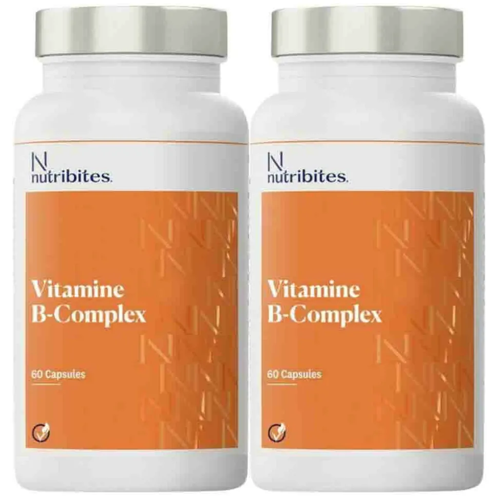 2x Nutribites Vitamine B-Complex 60 capsules