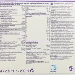3x Nutricia Nutridrink Chocolade 4 x 200 ml