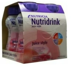 3x Nutridrink Juice Style Aardbei 800 ml