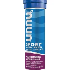 6x Nuun Sport Rode Vruchten 10 bruistabletten