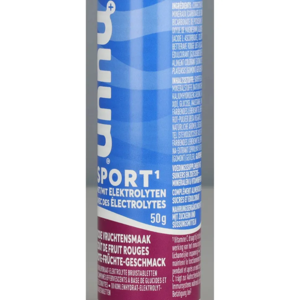 6x Nuun Sport Rode Vruchten 10 bruistabletten