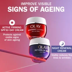 4x Olay Nachtcrème Retinol24 MAX 50 ml