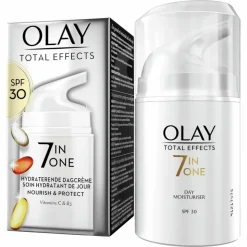 4x Olay Total Effects 7-in-1 Dagcrème SPF 30 50 ml