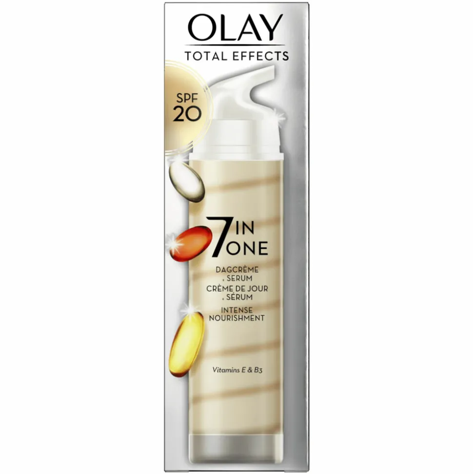 6x Olay Total Effects 7-in-1 Dagcrème + Serum SPF 20 40 ml