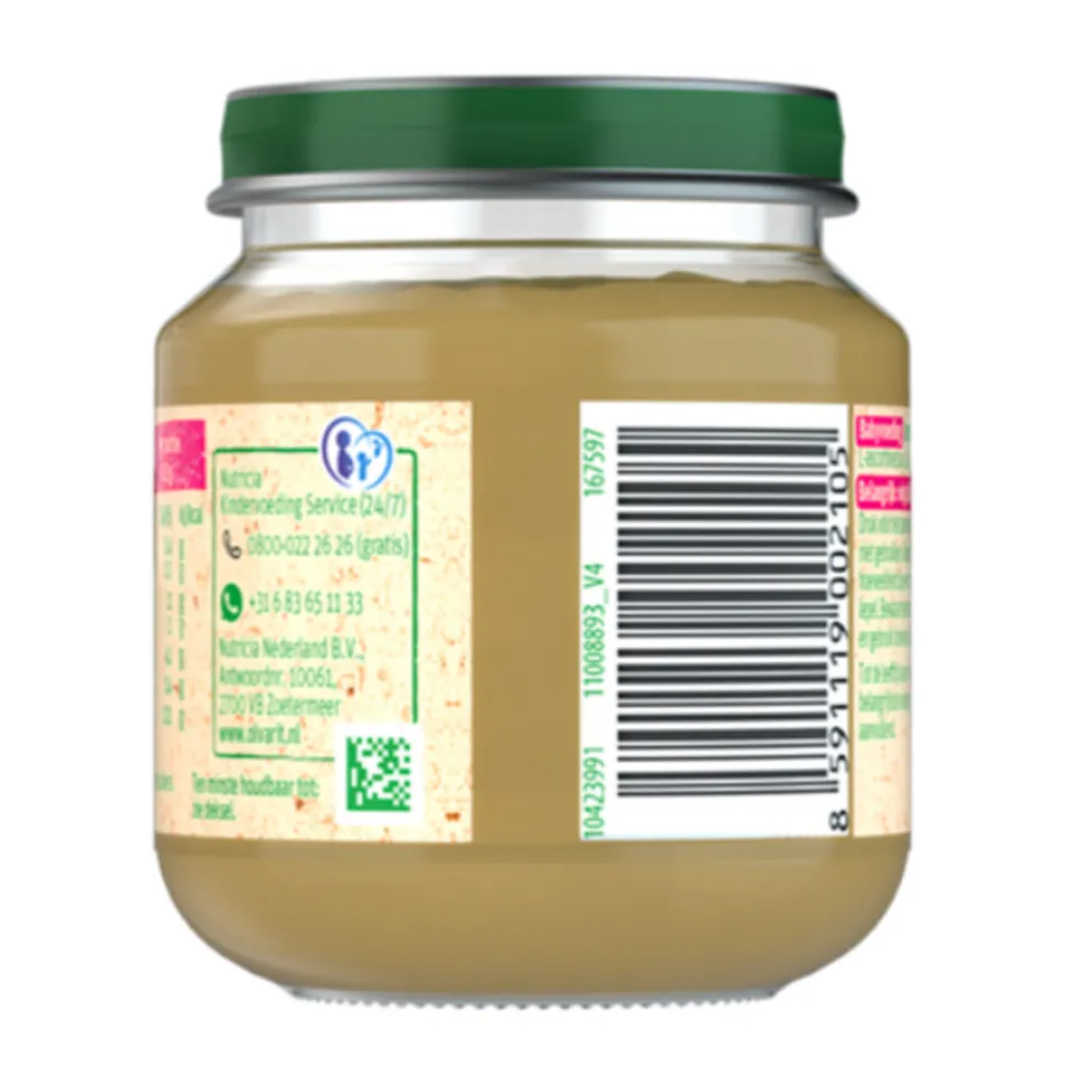 6x Olvarit 1e Fruithapje 4m Peer 125 gr