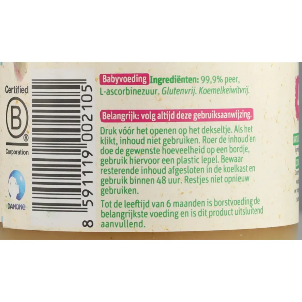 6x Olvarit 1e Fruithapje 4m Peer 125 gr