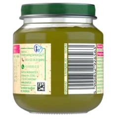 6x Olvarit 1e Groentehapje 4m Doperwten 125 gr