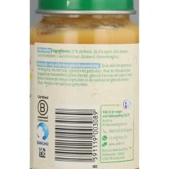 6x Olvarit Fruithapje 8m Abrikoos Appel Banaan 200 gr