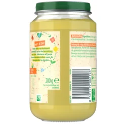 6x Olvarit Fruithapje 6m Appel Banaan Sinaasappel 200 gr