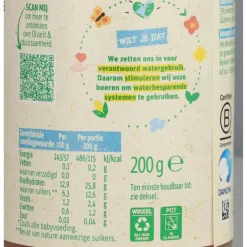 6x Olvarit Fruithapje 8m Appel Aardbei Banaan 200 gr