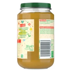 6x Olvarit Fruithapje 12m Appel Perzik Mango 200 gr