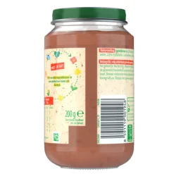 6x Olvarit Fruithapje 12m Appel Peer Framboos 200 gr