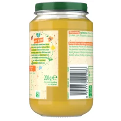 6x Olvarit Fruithapje 6m Perzik Banaan Kiwi 200 gr