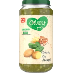 6x Olvarit Maaltijd 12m Spinazie Kip Aardappel 250 gr