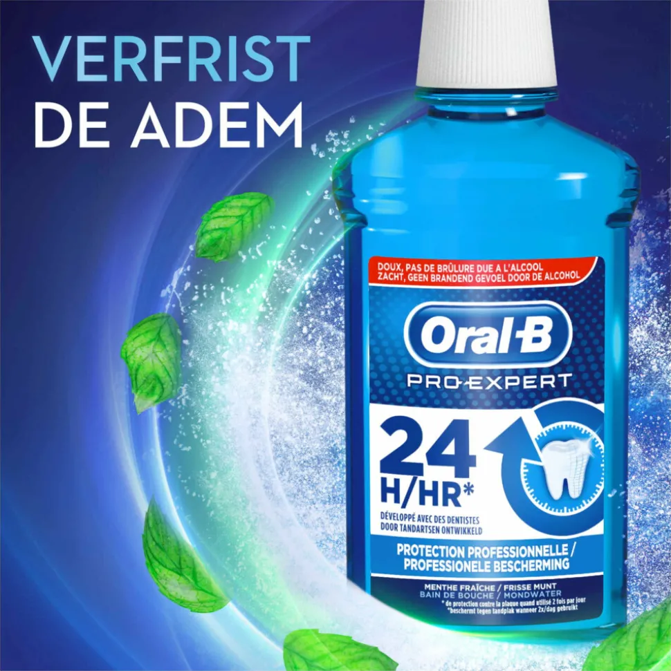 6x Oral-B Mondwater Pro-Expert Professionele Bescherming 500 ml
