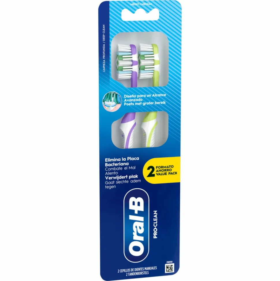 6x Oral-B Tandenborstel Pro-Clean 2 stuks
