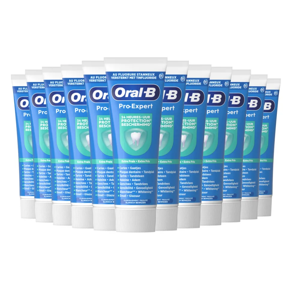 12x Oral-B Tandpasta Pro-Expert Frisse Adem 75 ml