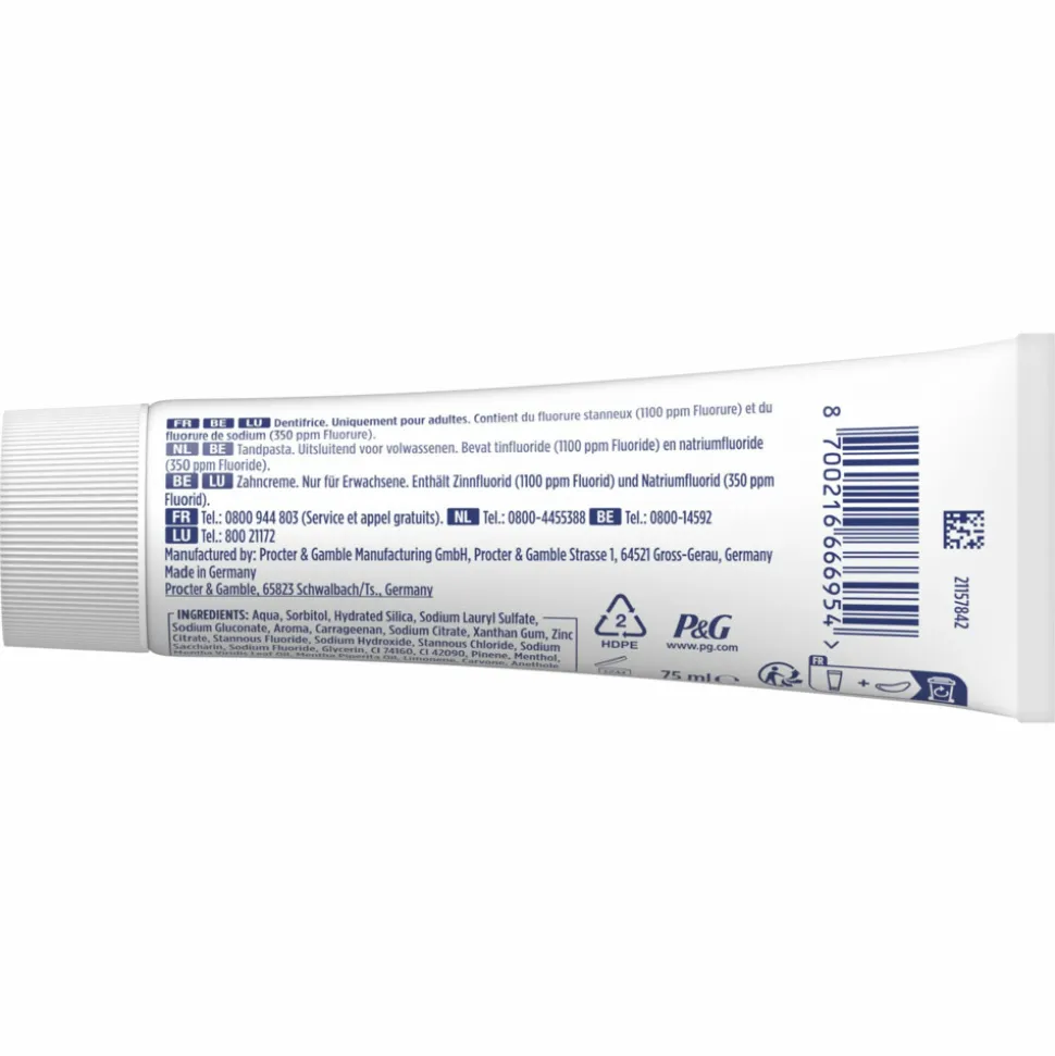 12x Oral-B Tandpasta Pro-Expert Frisse Adem 75 ml