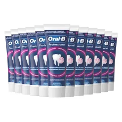 12x Oral-B Tandpasta Professional Bescherming Gevoelige Tanden Frisse Munt 75 ml