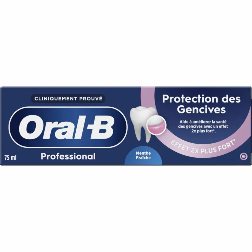 12x Oral-B Tandpasta Professional Tandvleesbescherming Frisse Munt 75 ml