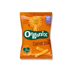 3x Organix Baby Knabbels 10+ m Wortel 4x15 gr