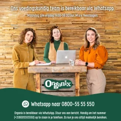6x Organix Knijpfruit 12+m Appel, Perzik & Mango 100 gr