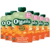 6x Organix Knijpfruit Nutra Vita 6+m Zoete Aardappel Kers Kaneel 100 gr