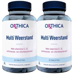 2x Orthica Multi Weerstand 60 tabletten