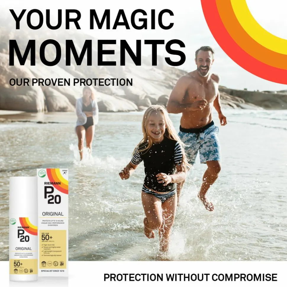 2x P20 Original SPF 50+ Spray 85 ml