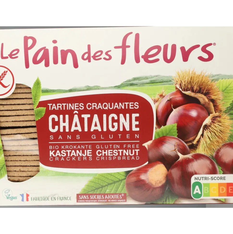 3x Pain fleur Kastagne Cracker Bio 300 gr