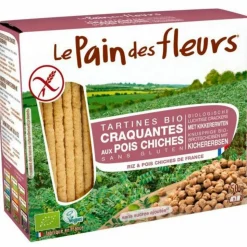 3x Pain fleur Kikkererwt Cracker Bio 150 gr