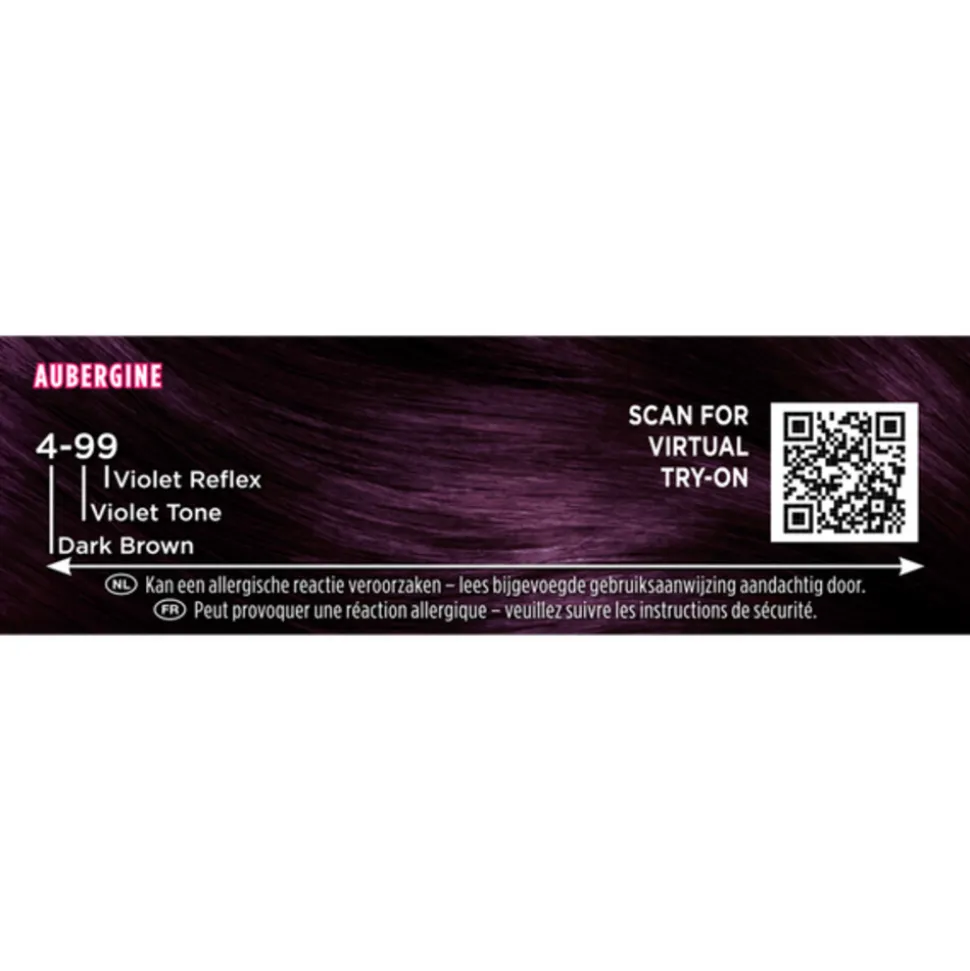 3x Palette Intensive Creme Haarkleuring 4-99 Aubergine