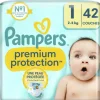 2x Pampers Premium Protection Luiers Maat 1 (2-5kg) 42 stuks