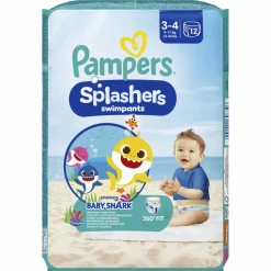8x Pampers Splashers Zwemluiers Maat 3-4 (6-11 kg) 12 stuks