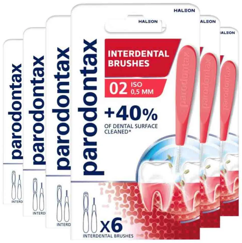 6x Parodontax Interdentale Ragers Size 2 6 stuks