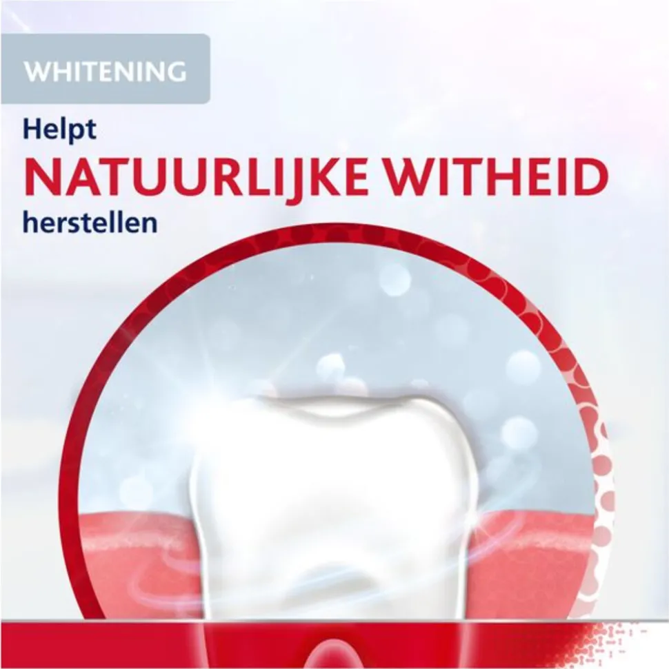 6x Parodontax Tandpasta bij Bloedend Tandvlees Whitening 2 x 75 ml