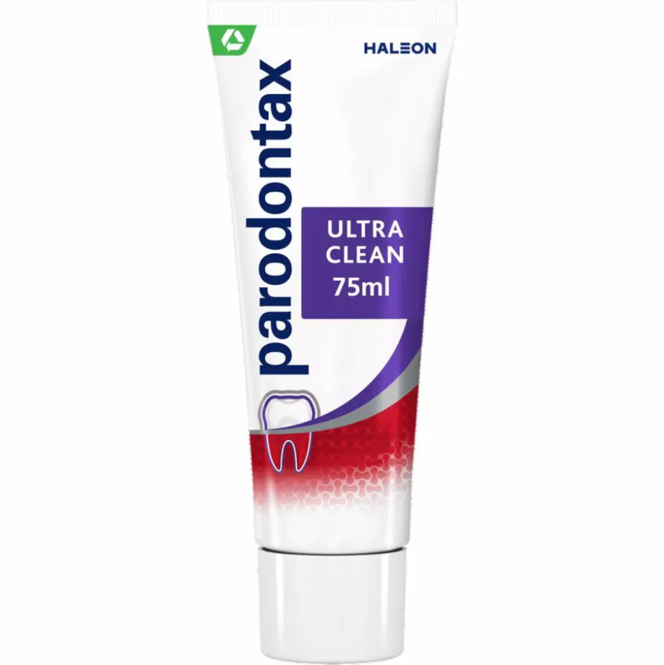 6x Parodontax Tandpasta bij Bloedend Tandvlees Ultra Clean 75 ml