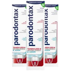 3x Parodontax Tandpasta Tandvlees+ Gevoeligheid & Adem 75 ml